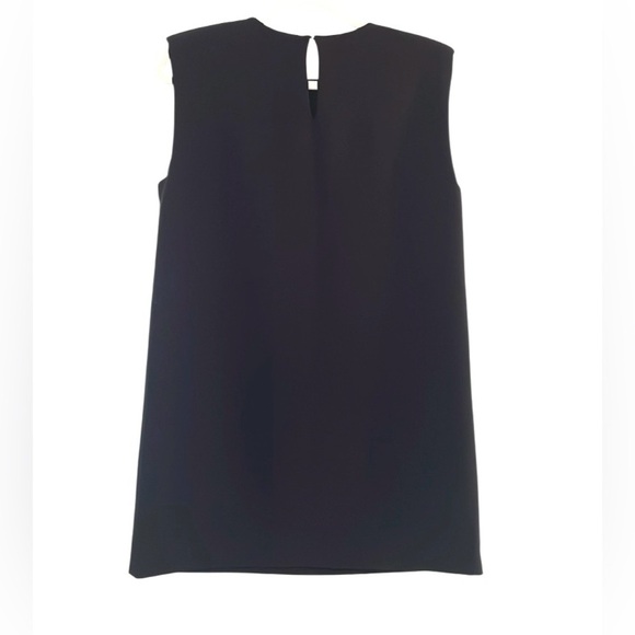 Zara Sleeveless Shift dress Black Size M Classy Minimalist Basic Versatile - Picture 10 of 11